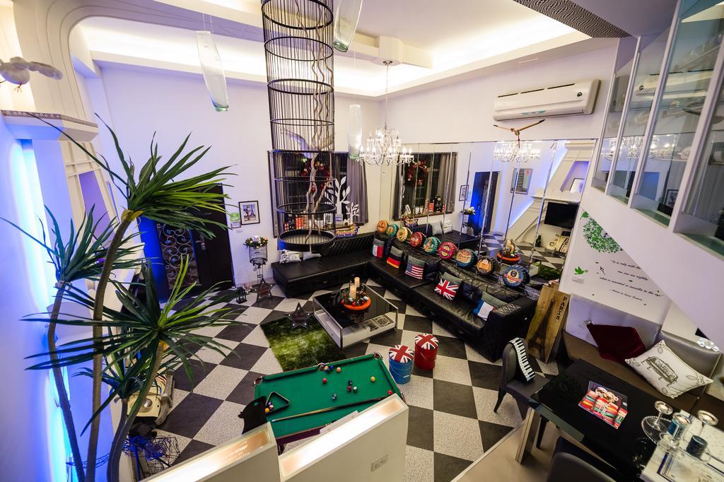 巴黎villa 主題派對k歌 Bbq 麻將包棟 Luodong Bagian luar foto
